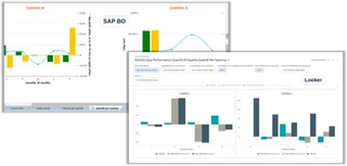 Capture d&rsquo;écran : Bar charts – migrer de SAP BO vers GCP Looker